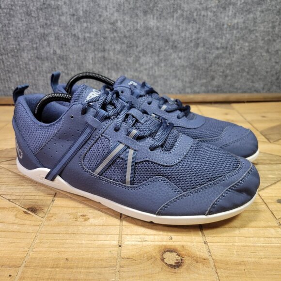 Xero Shoes Prio Men Sz‎ 10 Blue Barefoot Minimalist Shoe Zero Drop Running Gym - Picture 1 of 10